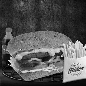Tex Mex Chicken Slider +fries + 250 Ml Coke