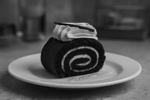 Velvet Coffee Swiss Roll