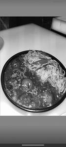 Veg Chowmein With Veg Burger