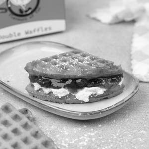 Strawberry Cheese Cake Waffle