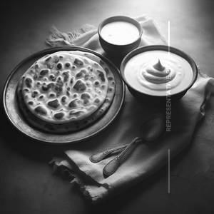 Aloo Paratha and Dahi