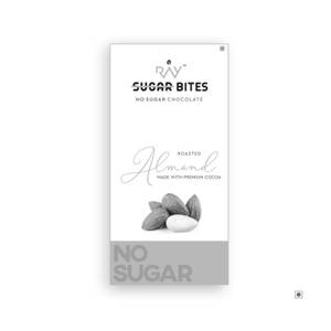 Ray No Sugar Chocolate Couverture Almond [90 G]