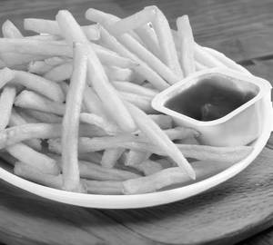 Salted fries