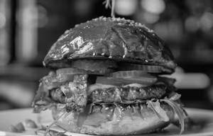Steak chicken burger