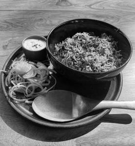 Mushroom Keema Pulao