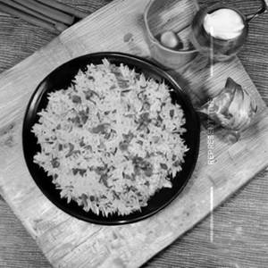 Butter Garlic Rice [Veg]