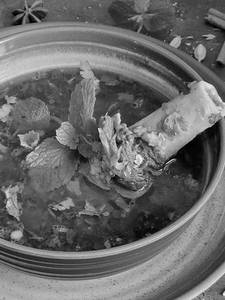 Mutton Elumbu Soup