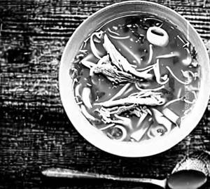 Chicken clear soup