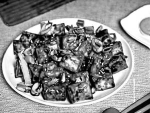 Chilli paneer dry