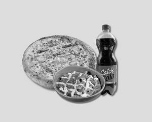 Indian Choice Regular Pizza + Pasta (any One) + 1 Catch Cola