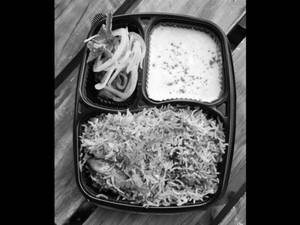 Chicken Dum Biryani Bk