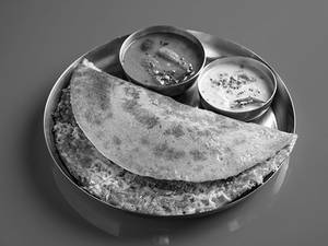 Pav Bhaji Cheese Dosa (Chennai Style)