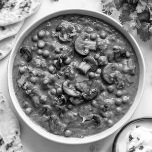 Mushroom Matar [Veg]