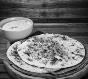 Capsicum, Onion, Tomato Uttapam