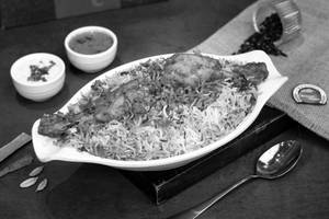 Leg Piece Chicken Biriyani..