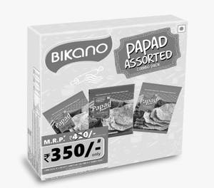 Assorted Papad 1.2Kg