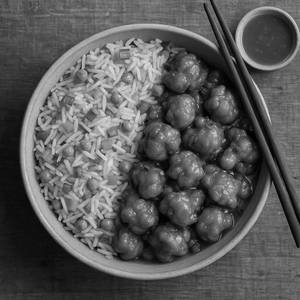 Veg Fried Rice  + Gobi Manchurian