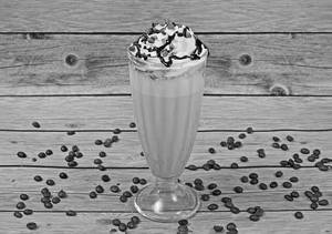 Cold Coffee With Ice Cream