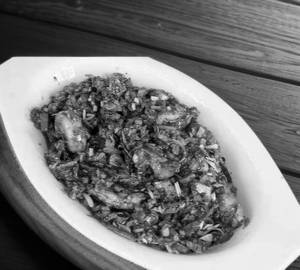 Squid pepper gravy