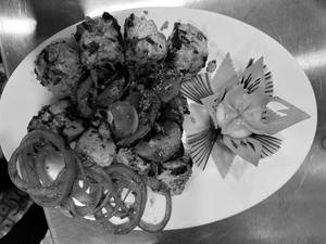 Paneer Tikka Shashlik