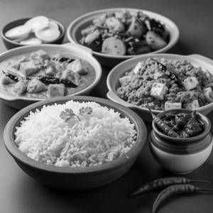 Pakhala Paneer Meal