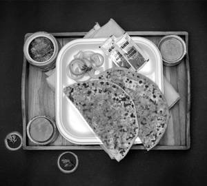 Paneer paratha