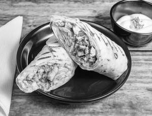 Shawarma Rumali Chicken Roll