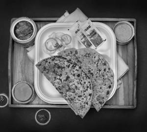 Sev paratha