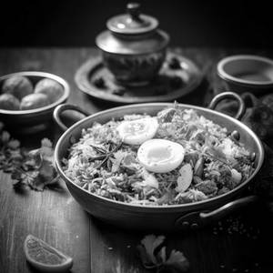 Egg biryani