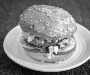 Hub special burger