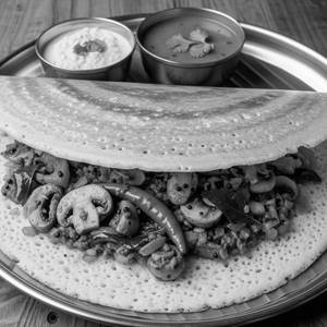 Curry dosai mushroom