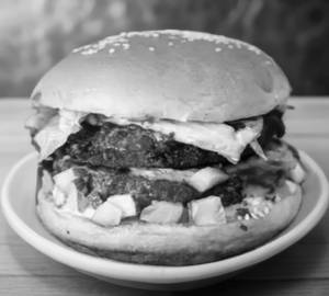 Double decker burger
