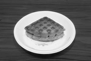 Maple Syrup Round Waffle
