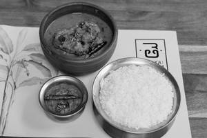 Nellore Chepala Pulusu With Steam Rice & Gongura Pachadi