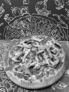 Onion & Mushroom Pizza