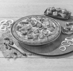Paneer, Onion & Capsicum with Desi Makhani Sauce