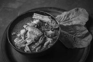 Pork With Lai Xaak