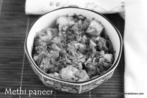 Methi Paneer