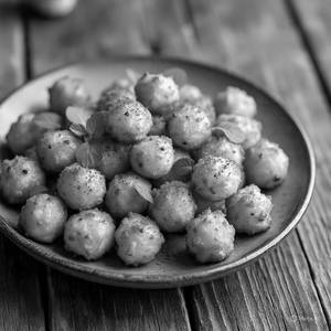 Pan Fried Chicken Popcorn