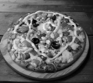 Veg loaded pizza [8 inch]