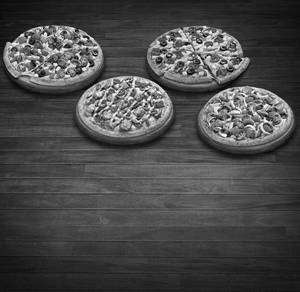 Meal for 4: Veg Loaded Pizza