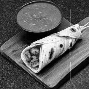 Tandoori chicken roll