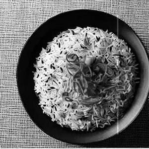 Black sesame rice   [jadoh nei long]