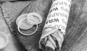 Chicken Seekh Kathi Roll