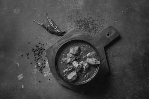 Pork With Til (black Sesame)
