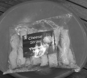 Cheese straw