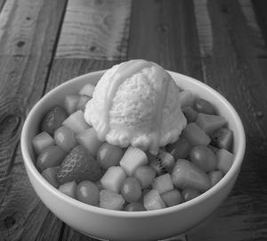 Fruit Salad Butter Scotch Ice Cream