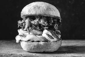 Grilled Mushroom Burger