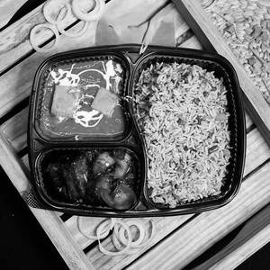 Veg Fried Rice With Paneer Butter Masala And Chilly Paneer