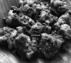 Pepper Chicken Onion Fry